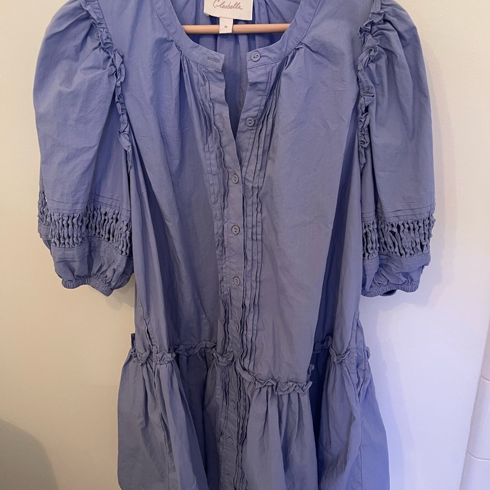 Cleobella Lavender Button-Up dress